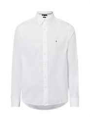 Tommy Hilfiger koszula casual Mężczyźni Regular Fit Bawełna biały, XXL. Białe koszule Tommy Hilfiger, m, bez wzorów, z bawełny, bez kołnierzyka, bez ramiączek. Za 349.95 zł.