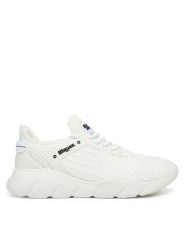 Blauer Sneakersy S5HULETT01 Biały. Białe buty sportowe casual Blauer, bez wzorów, z materiału, bez zapięcia. Za 309.99 zł.