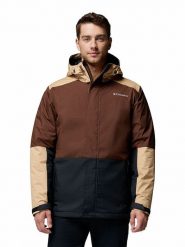 Columbia Kurtka funkcyjna "Point Park" w kolorze brązowym rozmiar: M. Brązowe kurtki outdoor i hardshell Columbia, m, bez wzorów, bez kaptura. Za 609.95 zł.