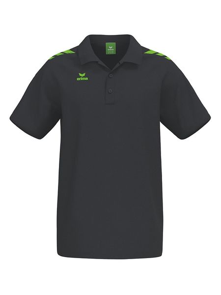 Erima Sportowa koszulka polo "3 Wings" w kolorze czarnym rozmiar: 4XL. Czarne koszulki polo Erima, xl, bez wzorów, bez kołnierzyka, bez ramiączek, outdoorowe. Za 88.02 zł.