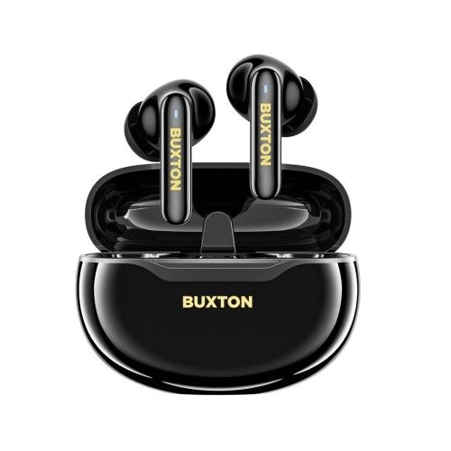 BUXTON BTW-7200 TUYA - Słuchawki Bluetooth douszne czarne. Czarne słuchawki bezprzewodowe Buxton. Za 82.99 zł.