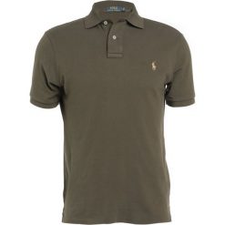 Polo Ralph Lauren SLIM FIT Koszulka polo defender green. Czarne koszulki polo marki Polo Ralph Lauren, z materiału. Za 419.00 zł.