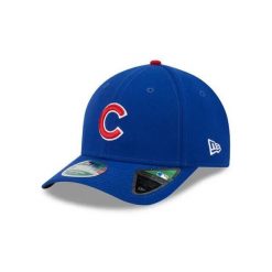Czapka bejsbolowa 9forty MLB Chicago Cubs PLYR REP MC OTC. Niebieskie czapki z daszkiem New Era, bez wzorów, z materiału. Za 189.00 zł.