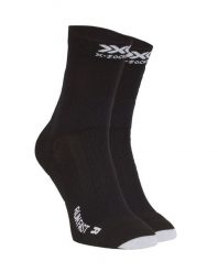 Skarpety biegowe X-Socks Run Fast 4.0. Czarne skarpety X-Socks, bez wzorów, z materiału. Za 50.00 zł.