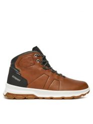 Grisport Trekkingi 14803D25G Brązowy. Brązowe botki sznurowane Grisport, bez wzorów, ze skóry, bez obcasa, bez zapięcia. Za 431.99 zł.