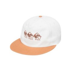 Czapka Snapback dla Mężczyzn QS FRASSNASSA Brązowy. Brązowe czapki z daszkiem Quiksilver, bez wzorów, z bawełny. Za 139.99 zł.