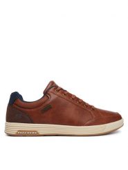 Skechers Sneakersy Cavell - Sparkman 210944/LUG Brązowy. Brązowe buty sportowe casual Skechers, bez wzorów, ze skóry, bez zapięcia. Za 319.99 zł.