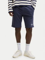 Jack & Jones Szorty sportowe Gordon Brandon 12292136 Granatowy Regular Fit. Niebieskie krótkie spodenki sportowe Jack & Jones, m, bez wzorów, z bawełny. Za 79.99 zł.