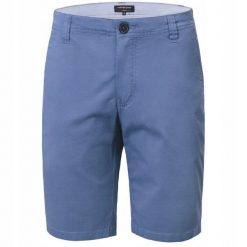 Męskie Szorty, Krótkie Spodenki - Pako Jeans - Niebieskie. Niebieskie szorty Pako Jeans, m, bez wzorów, z bawełny, klasyczne. Za 149.00 zł.