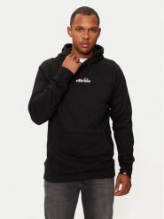 Ellesse Bluza SHP16466 Czarny Regular Fit. Czarne bluzy Ellesse, m, bez wzorów, z bawełny, bez kaptura. Za 169.99 zł.