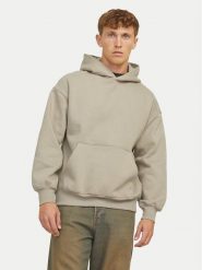 Jack&Jones Bluza Urban Edge 12259944 Beżowy Loose Fit. Brązowe bluzy Jack&Jones, m, bez wzorów, z syntetyku, bez kaptura. Za 109.99 zł.