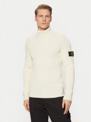 Stone Island Golf 8115552C2 Écru Regular Fit. Golfy Stone Island, m, bez wzorów, z wełny, bez kołnierzyka, bez ramiączek. Za 1,559.00 zł.
