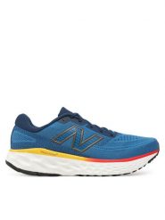 New Balance Buty do biegania Evoz MEVOZLH4 Niebieski. Niebieskie buty do biegania New Balance, bez wzorów, z materiału, bez zapięcia, do biegania. Za 499.99 zł.