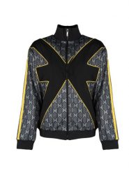 John Richmond Bluza | UMA24170FE | Mężczyzna | Czarny, Żółty, Szary. Czarne bluzy John Richmond, l, bez wzorów, z bawełny, bez kaptura. W wyprzedaży za 499.00 zł.