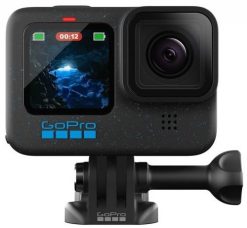 Kamera sportowa GoPro Hero 12 Black. Czarne zegarki sportowe Go-Pro. Za 1,501.99 zł.