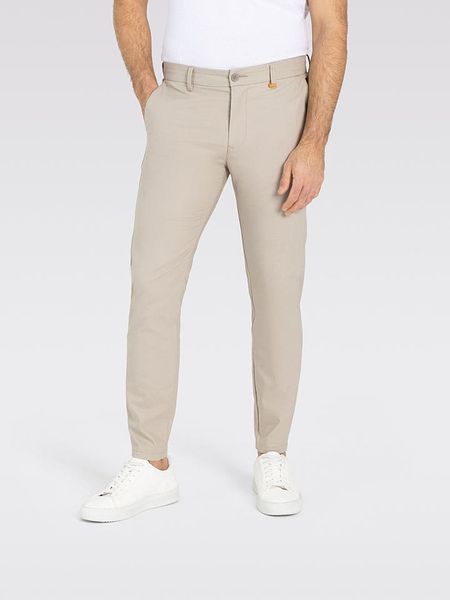 MAC Spodnie chino "Griffin" w kolorze beżowym rozmiar: W34/L32. Brązowe eleganckie spodnie MAC, l. Za 294.95 zł.