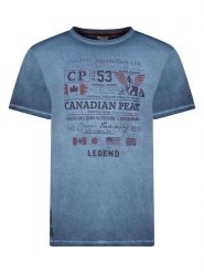 Canadian Peak Koszulka "Jorickeak" w kolorze niebieskim rozmiar: S. Niebieskie bezrękawniki Canadian Peak, s, bez wzorów, z bawełny, bez kołnierzyka, bez ramiączek. Za 64.45 zł.