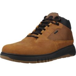Buty GEOX U AERANTIS 4X4 B ABX Brązowy. Brązowe buty turystyczne Geox, bez wzorów, ze skóry, bez zapięcia, trekkingowe. Za 667.95 zł.