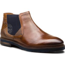 Trzewiki SALAMANDER - Vasco 31-58906-44 Mid Brown. Brązowe botki sznurowane Salamander, bez wzorów, z materiału, bez obcasa, bez zapięcia. W wyprzedaży za 319.00 zł.