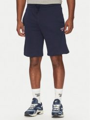 Reebok Szorty sportowe 100217147 Granatowy Regular Fit. Niebieskie krótkie spodenki sportowe Reebok, m, bez wzorów, z bawełny. Za 159.99 zł.