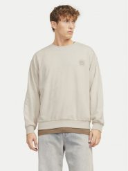 Jack&Jones Bluza Jackie 12272482 Beżowy Relaxed Fit. Brązowe bluzy Jack&Jones, m, bez wzorów, z bawełny, bez kaptura. Za 69.99 zł.