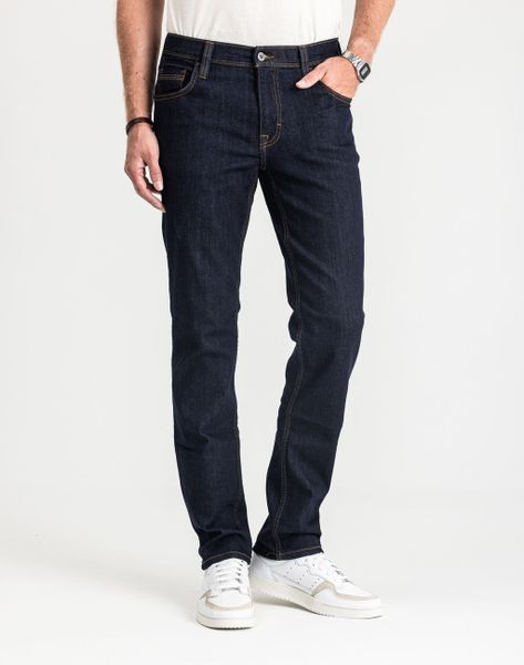 Męskie Spodnie Jeansowe Mustang Washington Straight Denim Blue 1015351 5000 940, W34 L32. Niebieskie spodnie materiałowe Mustang, na co dzień, l, bez wzorów, z bawełny, klasyczne, długie. Za 249.99 zł.