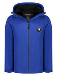 Geographical Norway Kurtka softshellowa "Tamigoglass" w kolorze niebieskim rozmiar: M. Niebieskie kurtki outdoor i hardshell Geographical Norway, m, bez wzorów, bez kaptura. Za 180.06 zł.