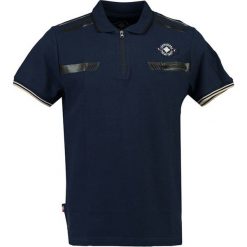 Koszulka polo "Kontass" w kolorze granatowym. Koszulki polo marki Canadian Peak, z bawełny, z klasycznym kołnierzykiem, z krótkim rękawem. W wyprzedaży za 121.95 zł.