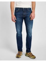 LEE MĘSKIE SPODNIE JEANSOWE RIDER MIDNIGHT BLUE 112355792 L701008593. Niebieskie jeansy Lee, l. Za 229.99 zł.