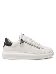 KARL LAGERFELD Sneakersy KL52564 Biały. Białe buty sportowe casual KARL LAGERFELD, bez wzorów, ze skóry, bez zapięcia. Za 689.99 zł.