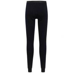 Legginsy męskie Odlo BL BOTTOM long MERINO 200. Czarne bielizna termoaktywna ODLO, m, bez wzorów, trekkingowe. Za 336.83 zł.