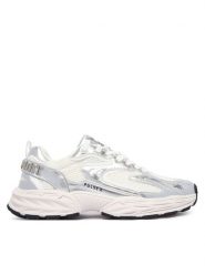 Plein Sport Sneakersy Pulse X FAFS USC1044 STE003N Biały. Białe buty sportowe casual Plein Sport, bez wzorów, z materiału, bez zapięcia. Za 850.00 zł.