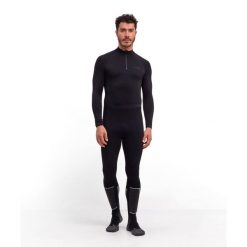 Legginsy Falke Warm. Czarne legginsy długie sportowe Falke, m, bez wzorów. Za 400.00 zł.