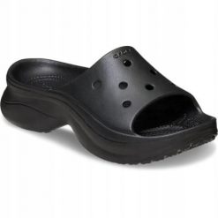 Klapki Dla Dorosłych Crocs Bae Slide. Żółte klapki Crocs, z materiału. Za 191.99 zł.