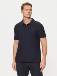 Guess Polo M4YP31 KCD60 Granatowy Regular Fit. Niebieskie koszulki polo Guess, m, z aplikacjami, z bawełny, bez kołnierzyka, bez ramiączek. Za 169.99 zł.