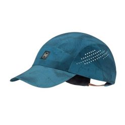 Czapka z daszkiem Buff Coolnet UV Pack Speed Cap. Niebieskie czapki z daszkiem Buff, bez wzorów. Za 158.29 zł.