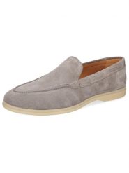 MELVIN & HAMILTON Skórzane mokasyny "Jace 1" w kolorze szarym rozmiar: 44. Szare botki sznurowane Melvin & Hamilton, bez wzorów, bez obcasa, bez zapięcia. Za 478.99 zł.