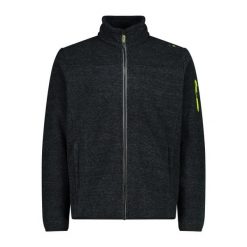 Bluza męska turystyczna CMP 38H2237. Czarne bluzy z kapturem CMP, m, bez wzorów, z materiału, z kapturem. Za 279.99 zł.