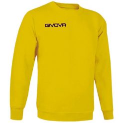 Bluza piłkarska dla dorosłych Givova Maglia One żółta. Żółte bluzy Givova, xl, bez wzorów, bez kaptura. Za 83.00 zł.