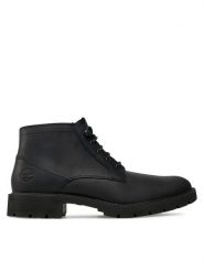 Timberland Trzewiki ELMHURST CHUKKA WR BASIC TB0A29760011 Czarny. Czarne botki sznurowane Timberland, bez wzorów, ze skóry, bez obcasa, bez zapięcia. Za 549.99 zł.