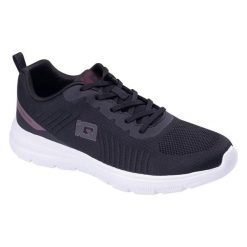 Trampki Męskie Sportowe Alys. Czarne trampki IQ, m, bez wzorów, bez zapięcia. Za 156.99 zł.