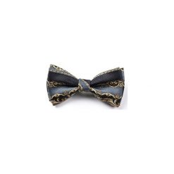 MUCHA GOTOWA JEDWABNA BLACK ORIENTAL. Krawaty i muchy marki R3s men's accessories. Za 59.00 zł.