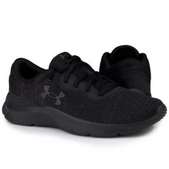 Buty męskie sportowe do biegania Under Armour MOJO 2. Czarne buty do biegania Under Armour, bez wzorów, bez zapięcia, do biegania. Za 299.99 zł.