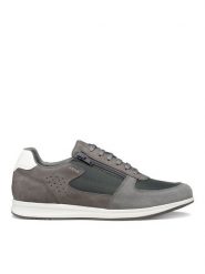 Geox Sneakersy U Avery U65H5A 0EK11 C9002 Szary. Szare buty sportowe casual Geox, bez wzorów, ze skóry, bez zapięcia. Za 449.99 zł.
