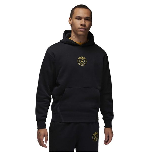Męska Bluza Z Kapturem Jordan Paris Saint Germain FC. Czarne bluzy z kapturem Nike, m, bez wzorów, z bawełny, z kapturem. Za 602.99 zł.