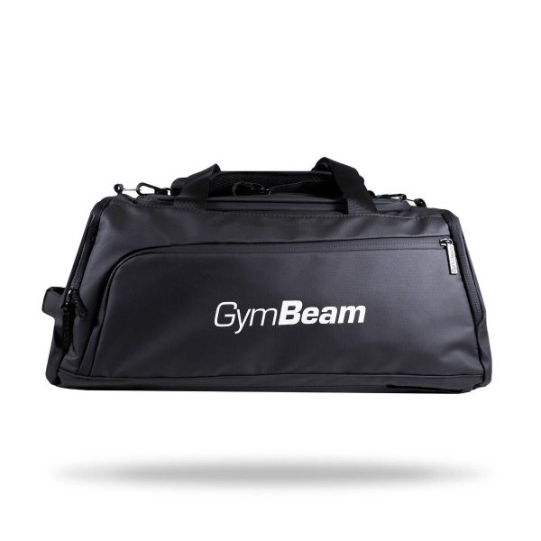 Torba sportowa 2w1 poliestrowa 42 L czarna. Czarne torby na laptopa GYMBEAM. Za 221.90 zł.