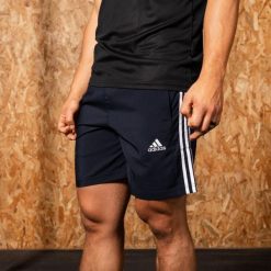 Spodenki fitness cardio męskie ADIDAS. Szorty Adidas, l, bez wzorów, z materiału, sportowe. W wyprzedaży za 79.99 zł.