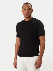 KARL LAGERFELD Sweter 655006 562301 Czarny Slim Fit. Czarne swetry rozpinane KARL LAGERFELD, l, bez wzorów, z bawełny, bez kołnierzyka, bez ramiączek. Za 428.99 zł.