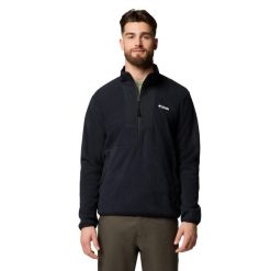 Polar turystyczny męski Sequoia Grove Half Zip Fleece. Czarne bluzy z polaru Columbia, m, bez wzorów, z polaru, bez kaptura. Za 249.99 zł.