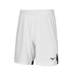 Szorty Mizuno training. Białe krótkie spodenki sportowe Mizuno, s, bez wzorów, z materiału. Za 171.00 zł.